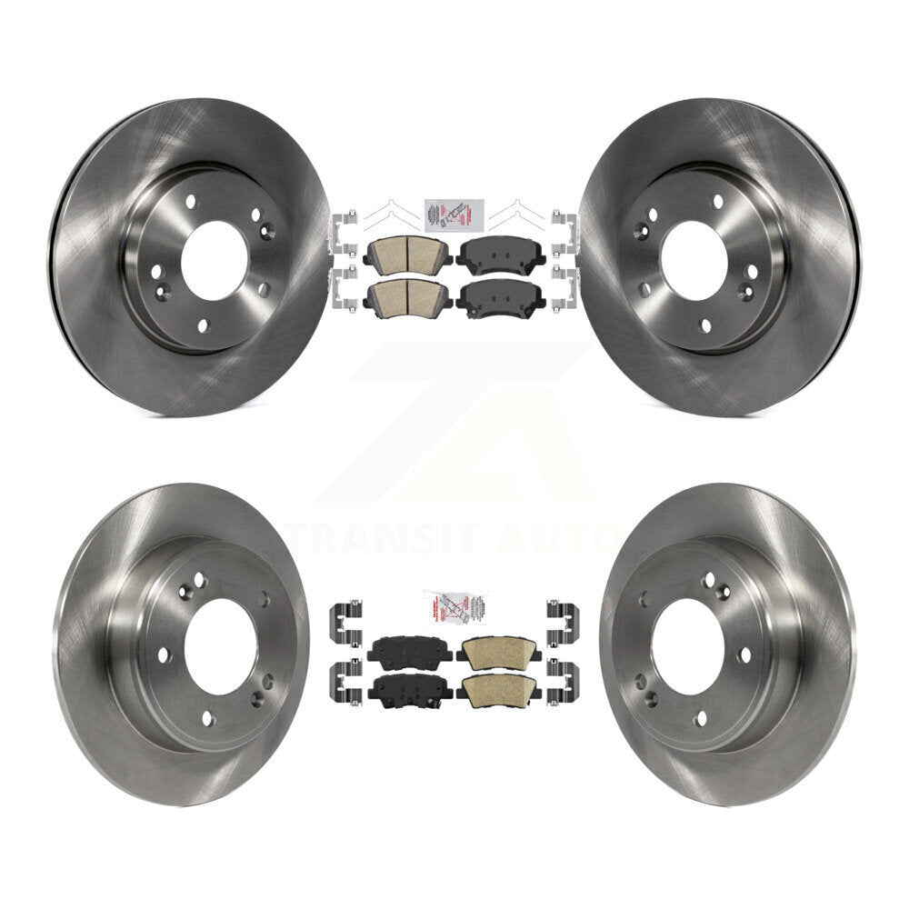 Disc Rotors and Ceramic Brake Pads Kit-K8A-102906 - Kit.bestparts.ca