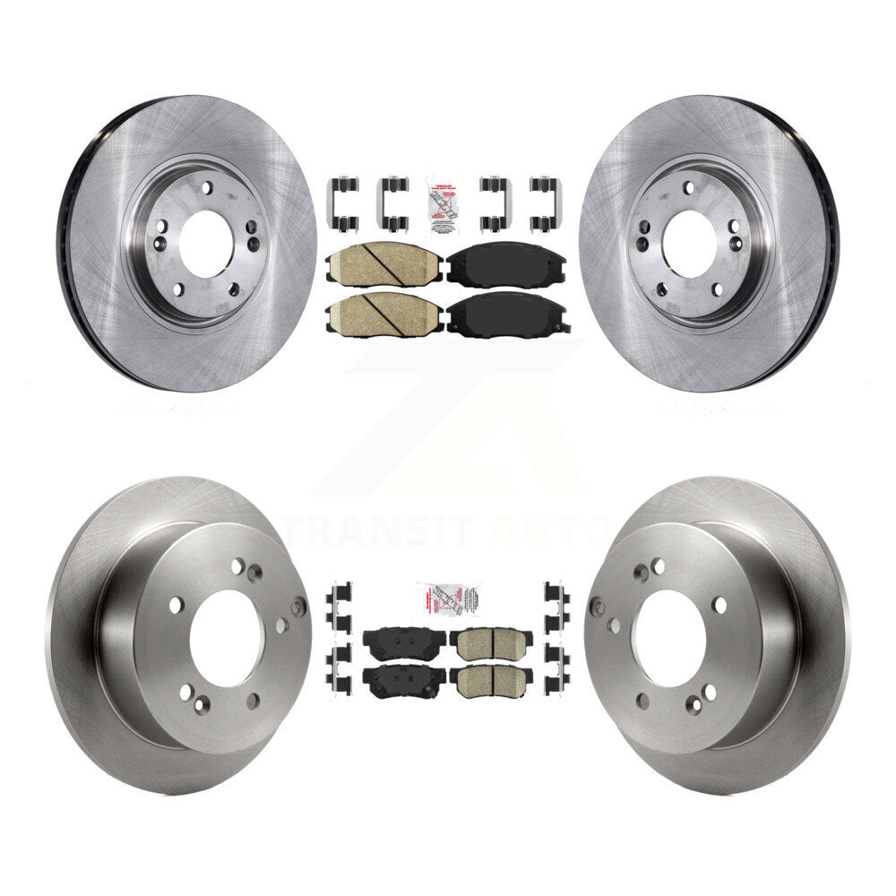 Disc Rotors and Ceramic Brake Pads Kit-K8A-102910 - Kit.bestparts.ca