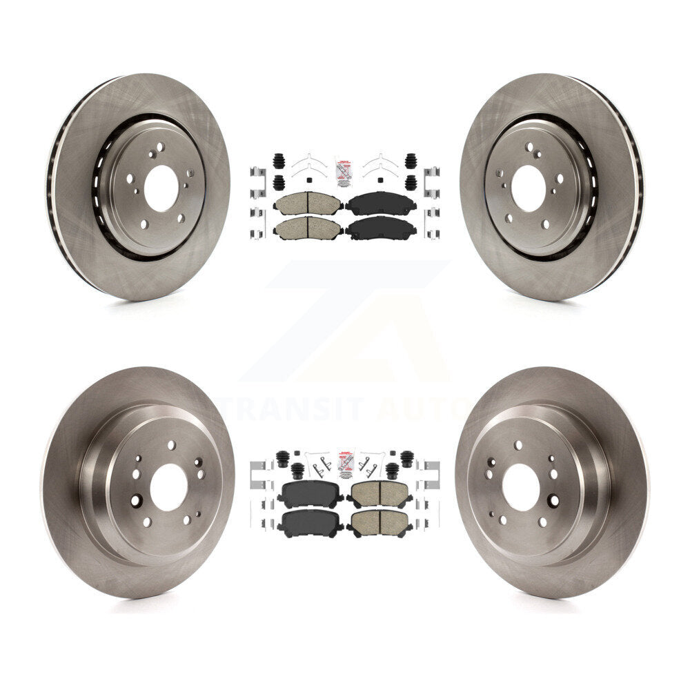 Disc Rotors and Ceramic Brake Pads Kit-K8A-102912 - Kit.bestparts.ca