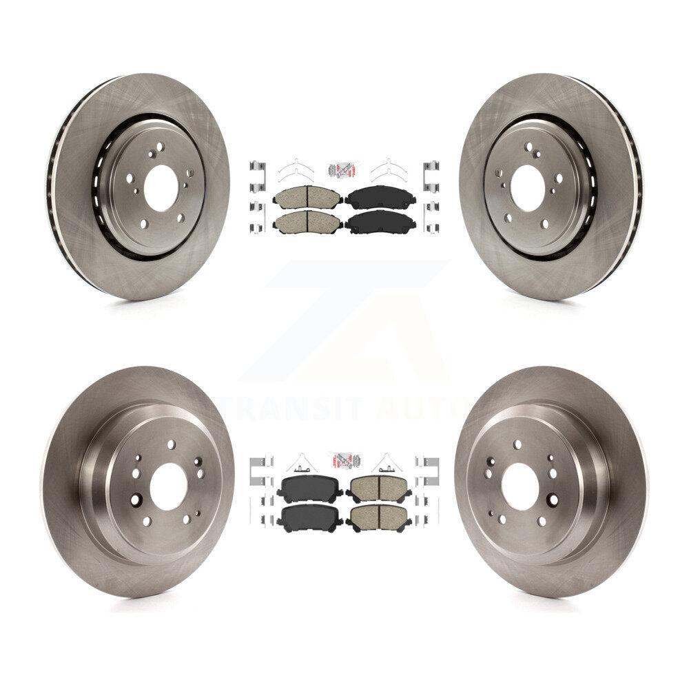 Disc Rotors and Ceramic Brake Pads Kit-K8A-102913 - Kit.bestparts.ca