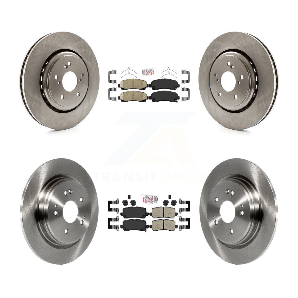 Disc Rotors and Ceramic Brake Pads Kit-K8A-102915 - Kit.bestparts.ca