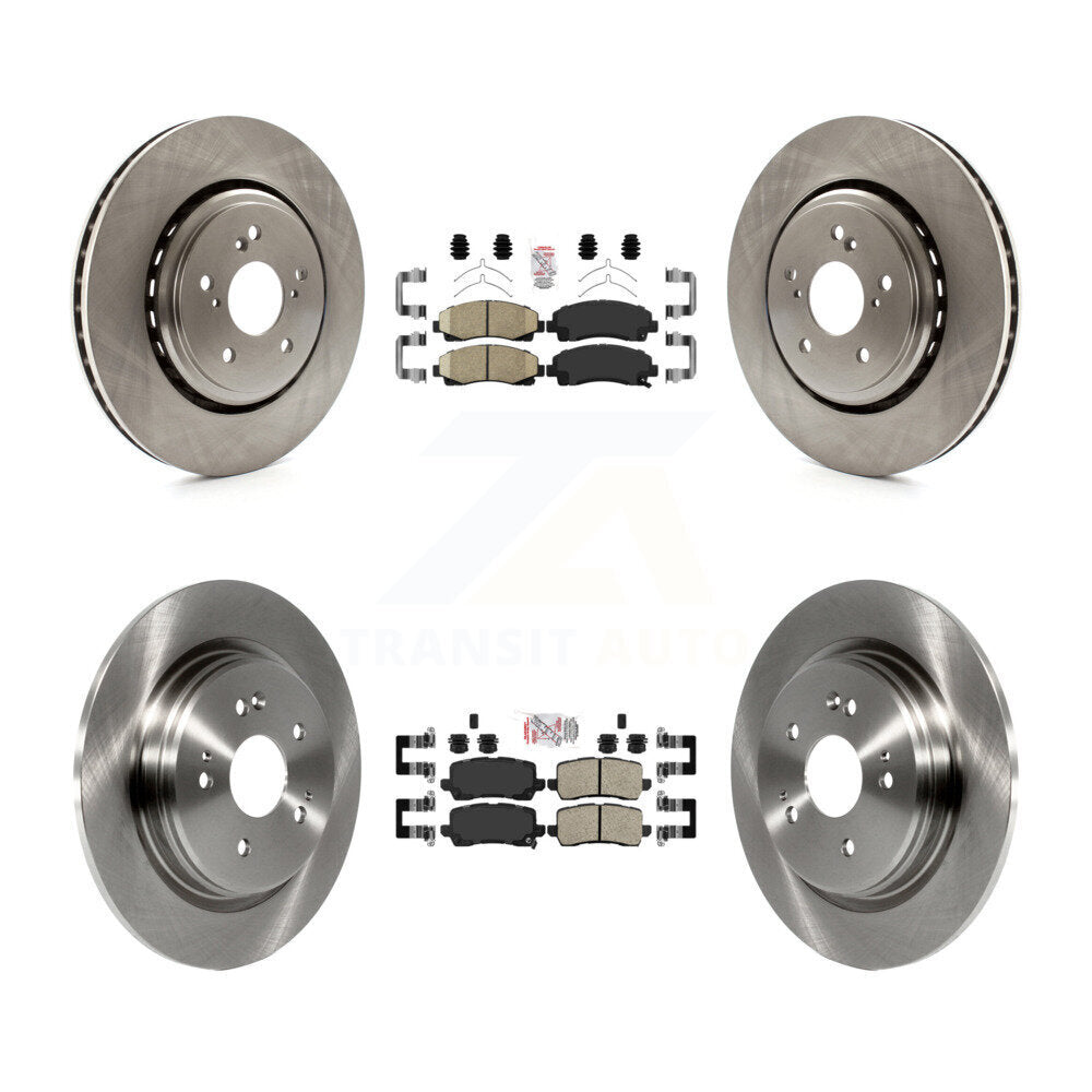 Disc Rotors and Ceramic Brake Pads Kit-K8A-102917 - Kit.bestparts.ca