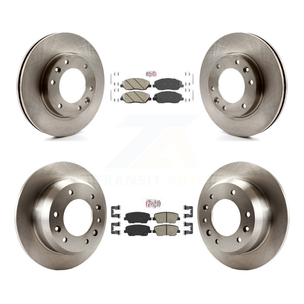 Disc Rotors and Ceramic Brake Pads Kit-K8A-102928 - Kit.bestparts.ca