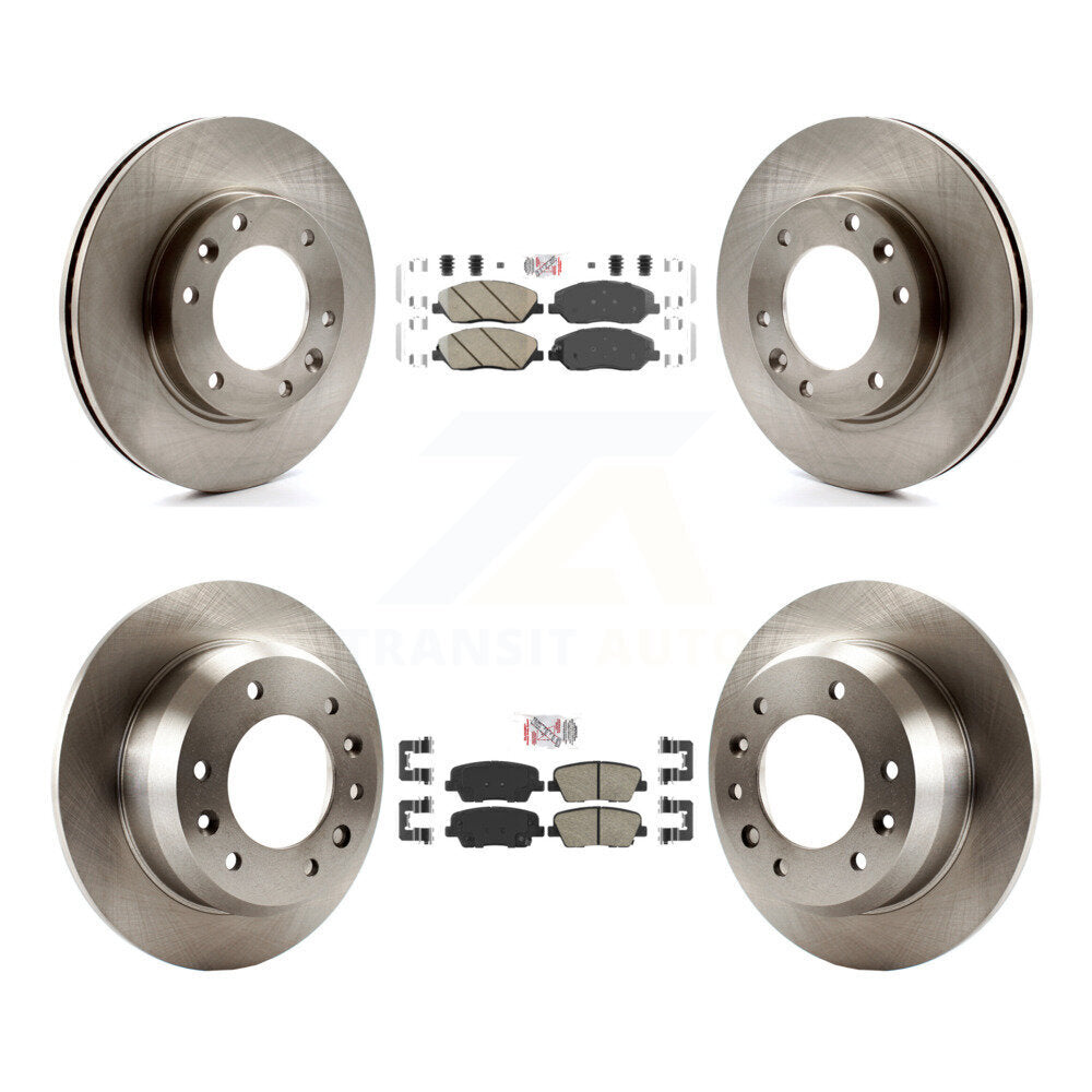 Disc Rotors and Ceramic Brake Pads Kit-K8A-102930 - Kit.bestparts.ca