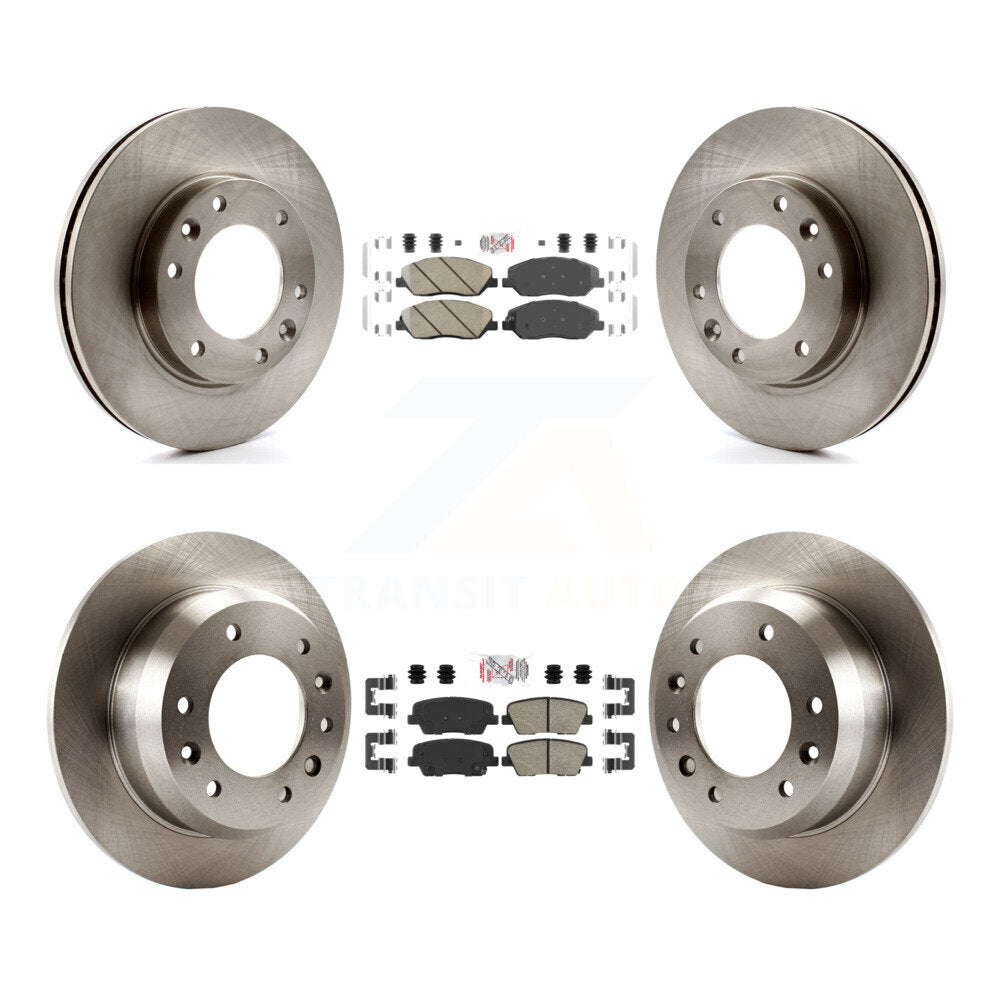 Disc Rotors and Ceramic Brake Pads Kit-K8A-102931 - Kit.bestparts.ca