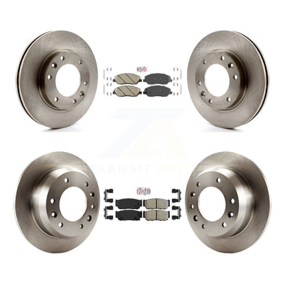Disc Rotors and Ceramic (Front) & Semi-Metallic (Rear) Brake Pads Kit-K8A-102932 - Kit.bestparts.ca