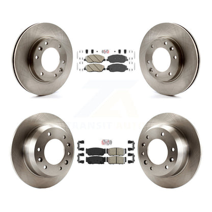 Disc Rotors and Ceramic (Front) & Semi-Metallic (Rear) Brake Pads Kit-K8A-102933 - Kit.bestparts.ca