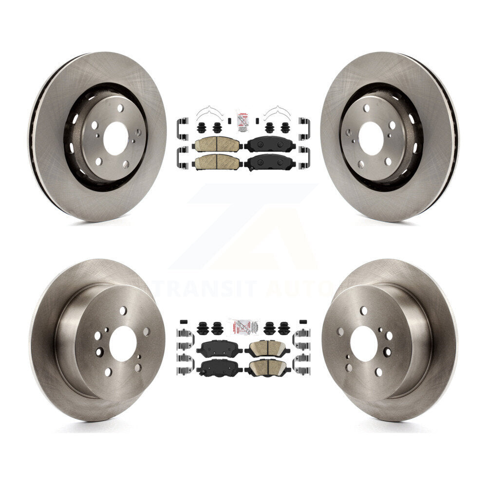 Disc Rotors and Ceramic Brake Pads Kit-K8A-102949 - Kit.bestparts.ca