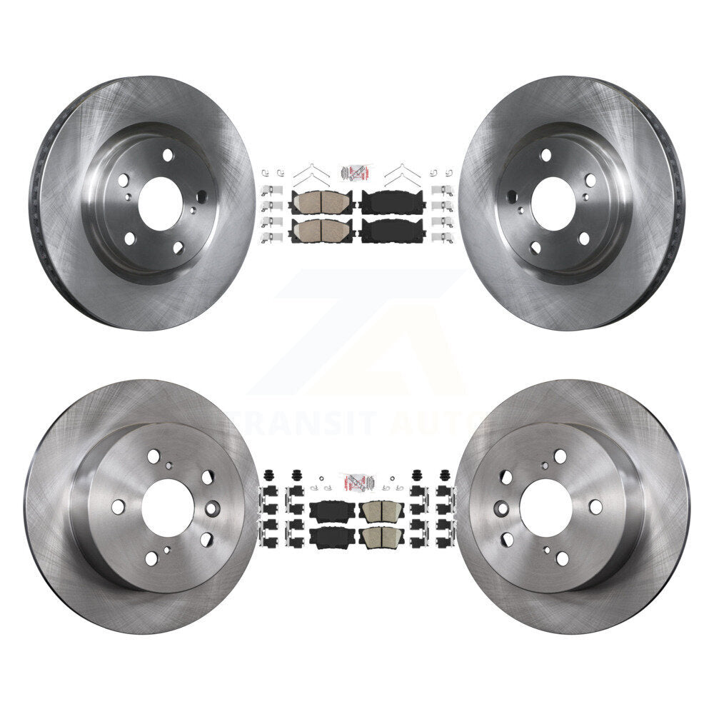 Disc Rotors and Ceramic Brake Pads Kit-K8A-102956 - Kit.bestparts.ca