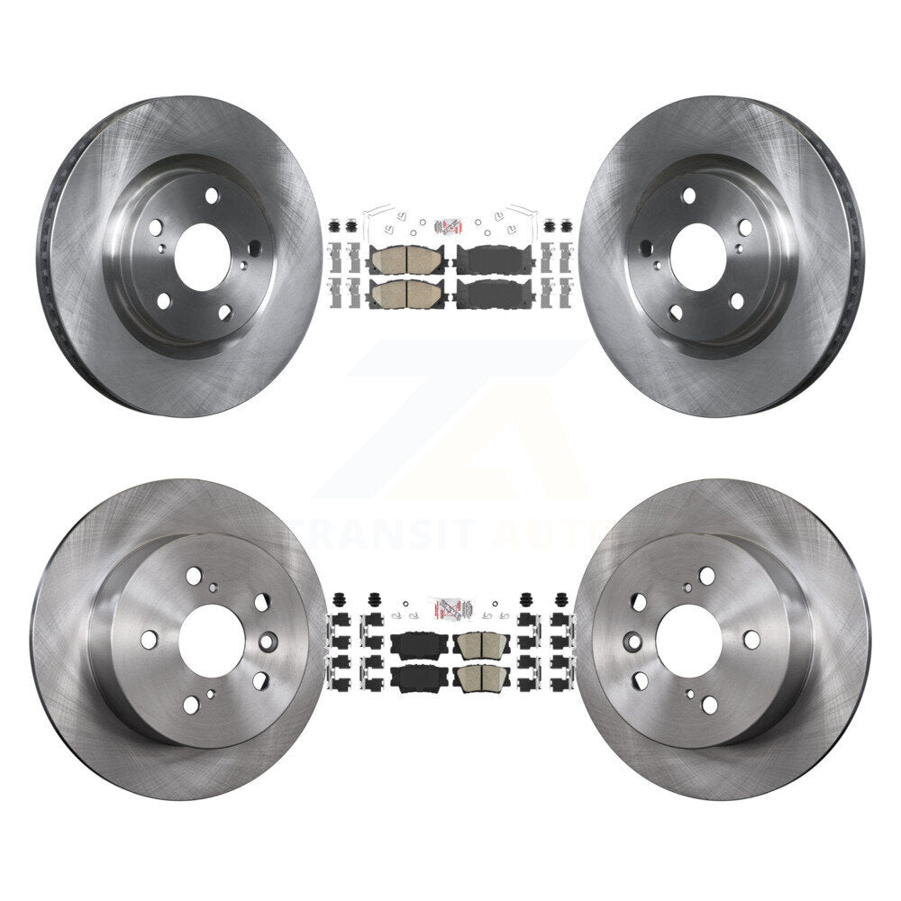Disc Rotors and Ceramic Brake Pads Kit-K8A-102958 - Kit.bestparts.ca