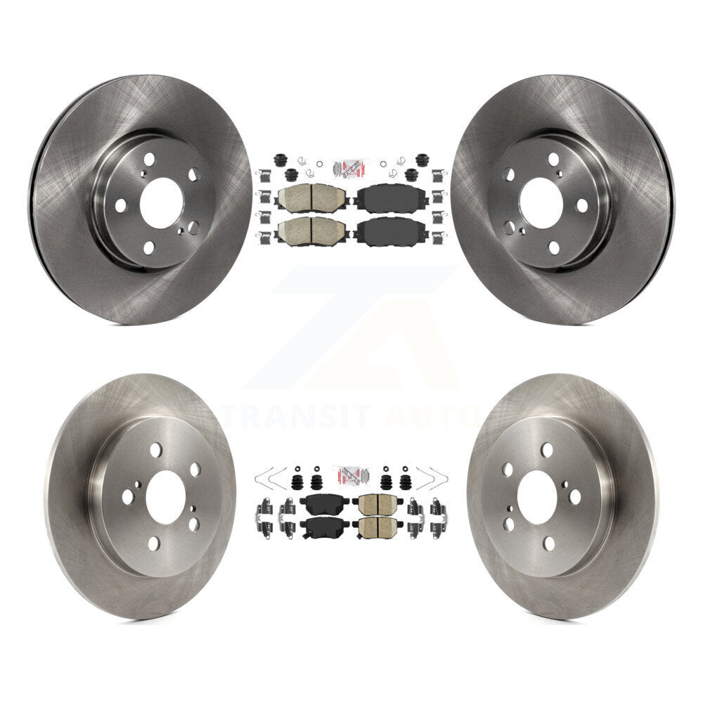 Disc Rotors and Ceramic Brake Pads Kit-K8A-102972 - Kit.bestparts.ca