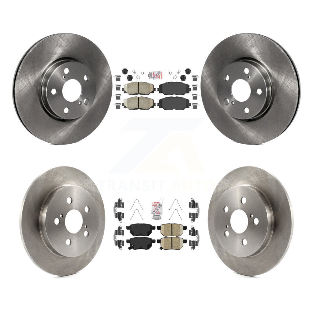 Disc Rotors and Ceramic Brake Pads Kit-K8A-102973 - Kit.bestparts.ca