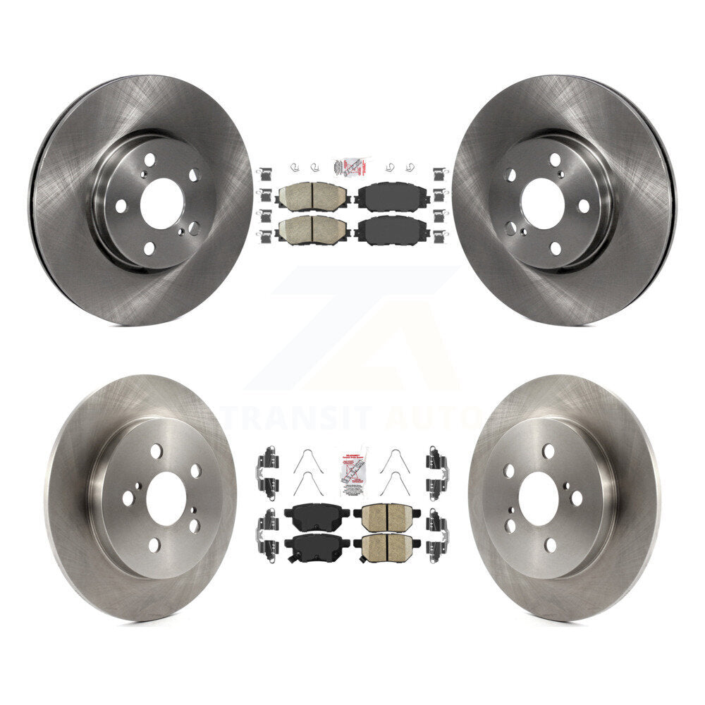 Disc Rotors and Ceramic Brake Pads Kit-K8A-102975 - Kit.bestparts.ca