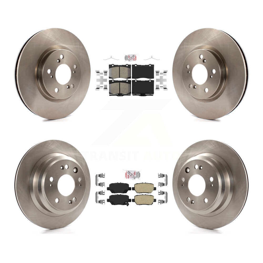 Disc Rotors and Ceramic Brake Pads Kit-K8A-102987 - Kit.bestparts.ca