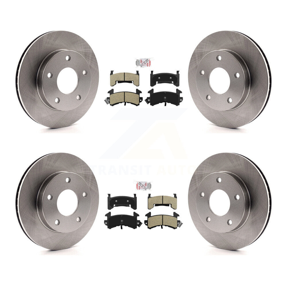 Disc Rotors and Semi-Metallic Brake Pads Kit-K8A-102991 - Kit.bestparts.ca