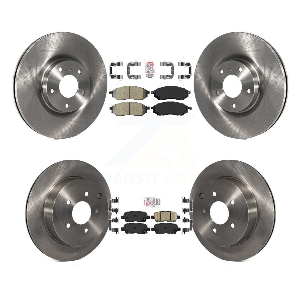 Disc Rotors and Semi-Metallic (Front) & Ceramic (Rear) Brake Pads Kit-K8A-102994 - Kit.bestparts.ca Kit.bestparts.ca