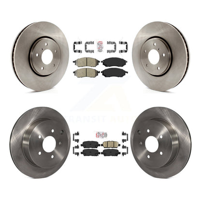 Disc Rotors and Semi-Metallic (Front) & Ceramic (Rear) Brake Pads Kit-K8A-103009