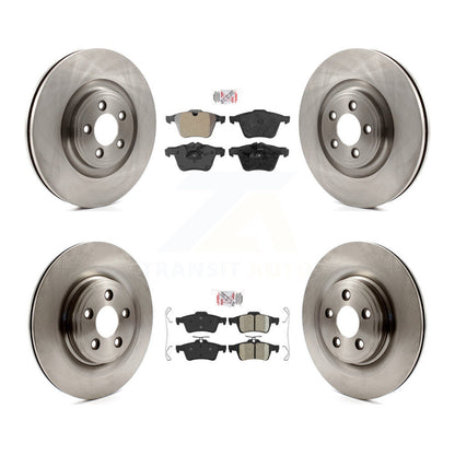 Disc Rotors and Semi-Metallic (Front) & Ceramic (Rear) Brake Pads Kit-K8A-103057 - Kit.bestparts.ca