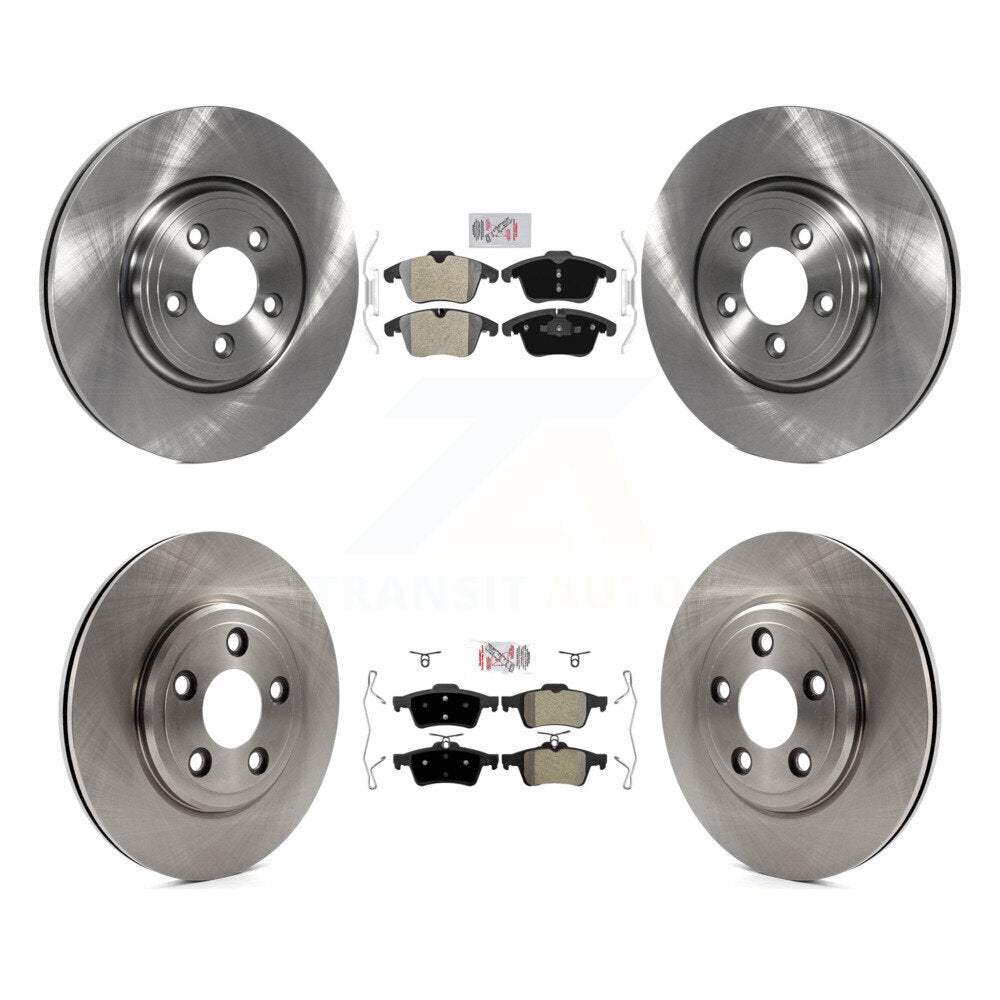 Disc Rotors and Semi-Metallic Brake Pads Kit-K8A-103058 - Kit.bestparts.ca