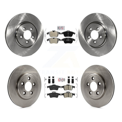 Disc Rotors and Semi-Metallic (Front) & Ceramic (Rear) Brake Pads Kit-K8A-103059 - Kit.bestparts.ca