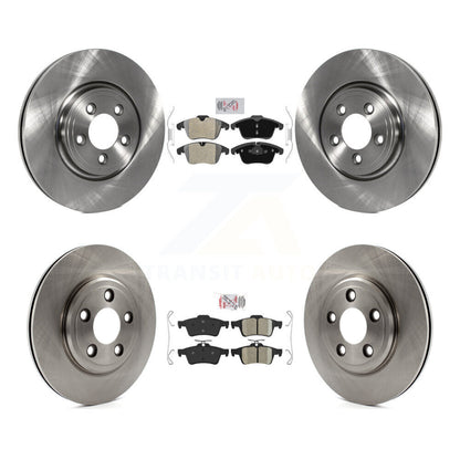 Disc Rotors and Semi-Metallic (Front) & Ceramic (Rear) Brake Pads Kit-K8A-103060 - Kit.bestparts.ca