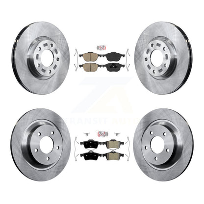 Disc Rotors and Ceramic (Front) & Semi-Metallic (Rear) Brake Pads Kit-K8A-103088 - Kit.bestparts.ca