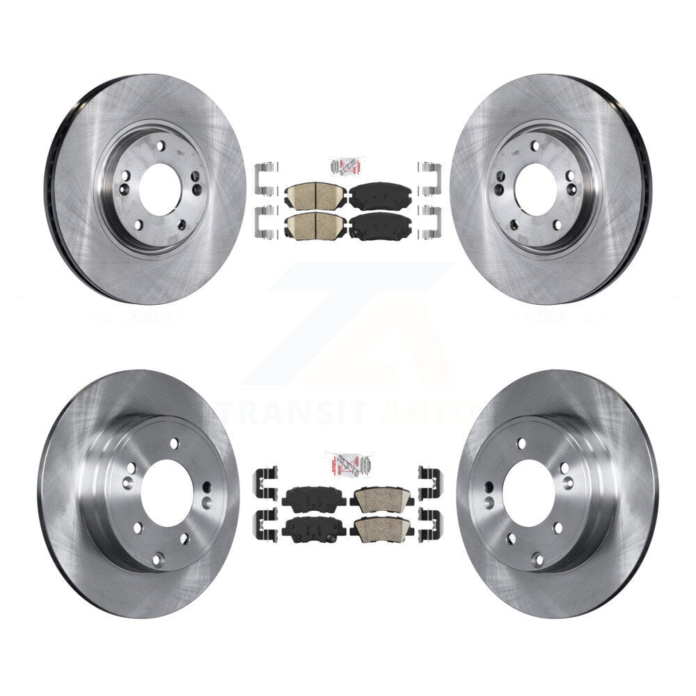 Disc Rotors and Ceramic Brake Pads Kit-K8A-103103 - Kit.bestparts.ca