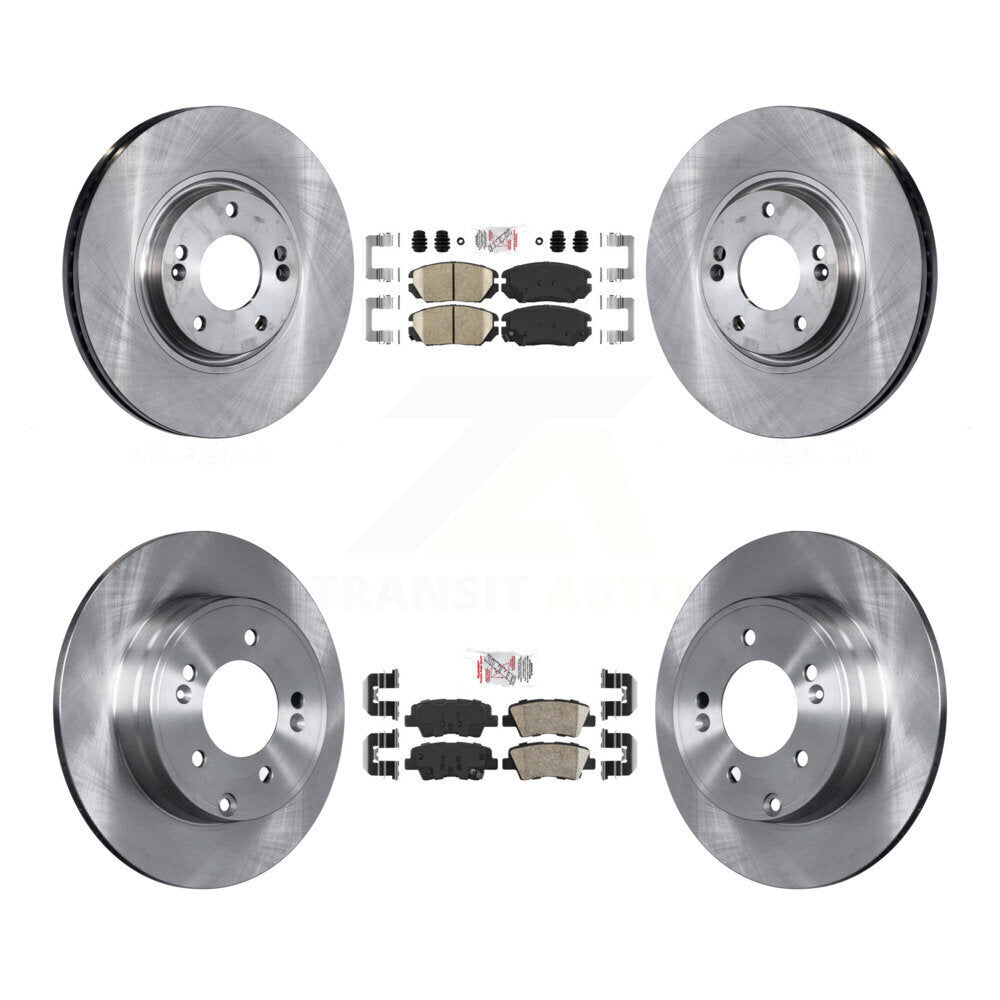Disc Rotors and Ceramic Brake Pads Kit-K8A-103105 - Kit.bestparts.ca