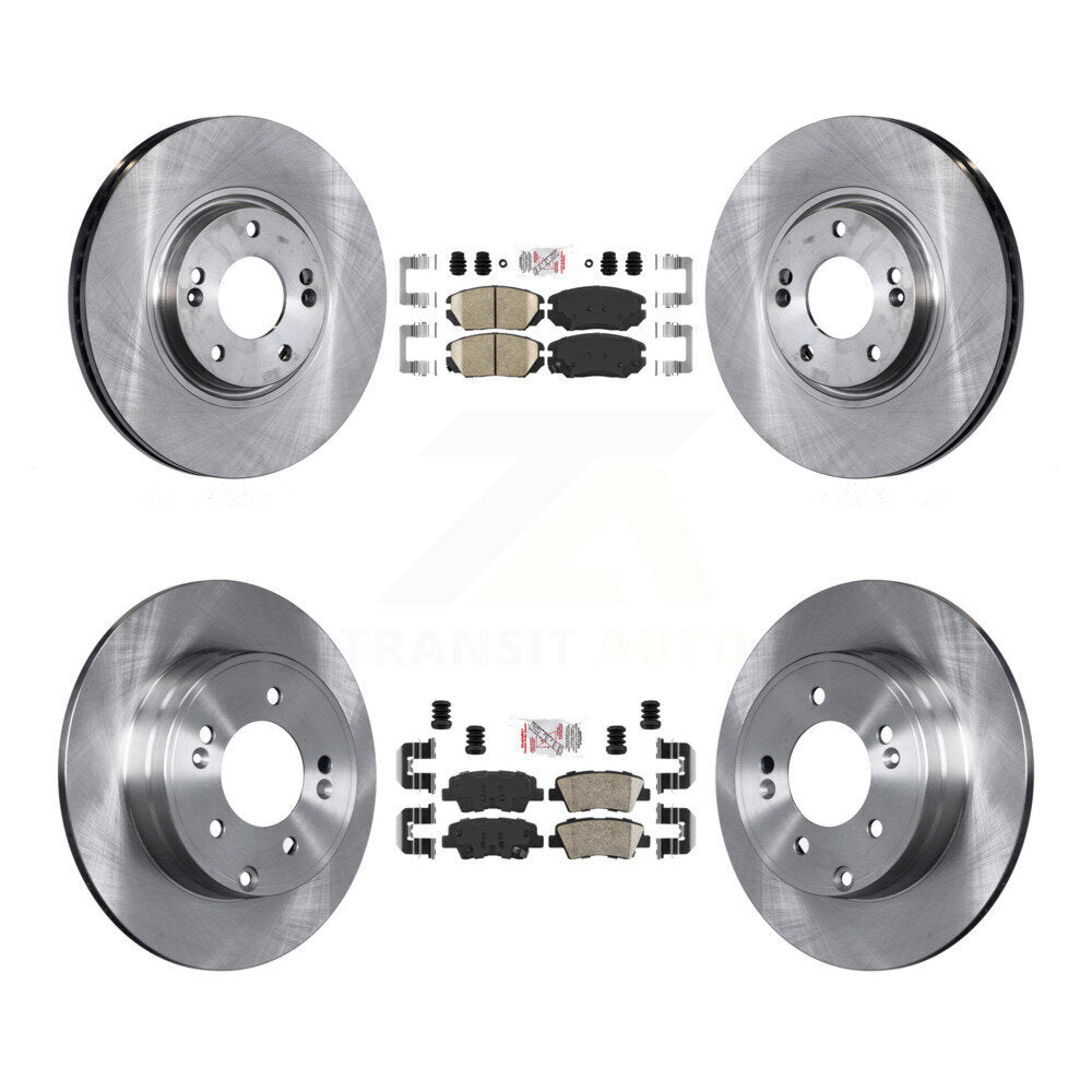 Disc Rotors and Ceramic Brake Pads Kit-K8A-103106 - Kit.bestparts.ca