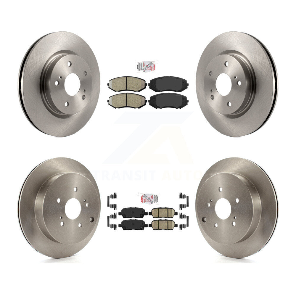 Disc Rotors and Semi-Metallic (Front) & Ceramic (Rear) Brake Pads Kit-K8A-103109 - Kit.bestparts.ca Kit.bestparts.ca