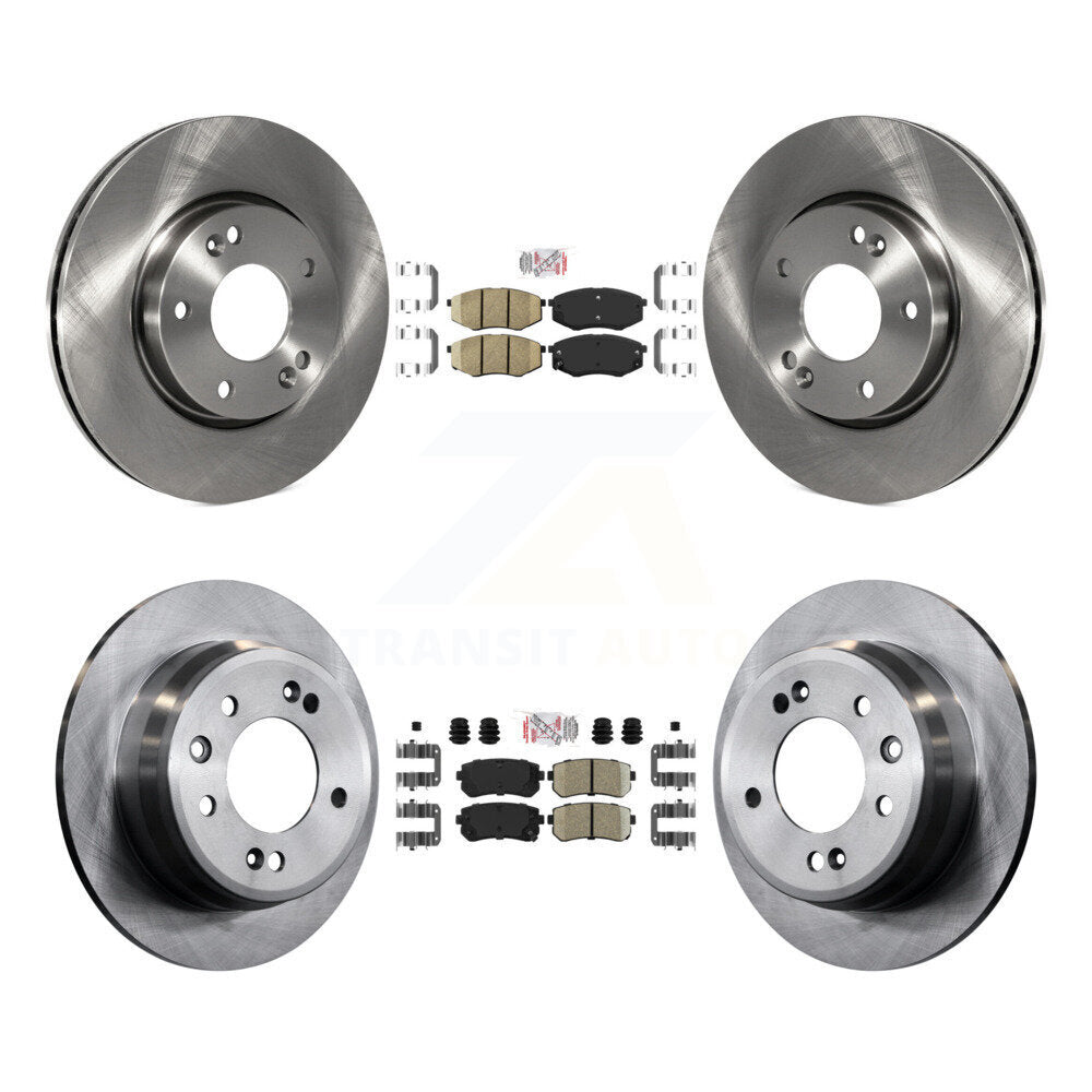 Disc Rotors and Ceramic Brake Pads Kit-K8A-103111 - Kit.bestparts.ca