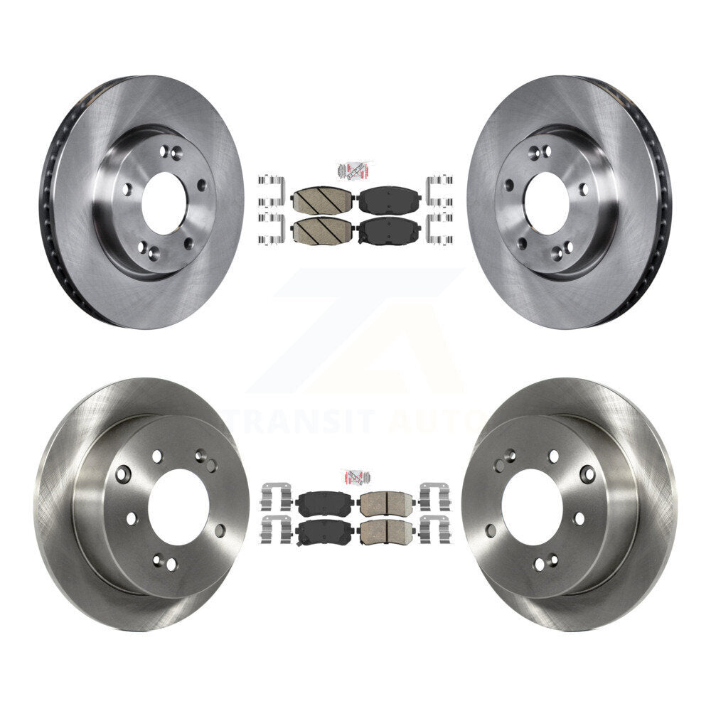 Disc Rotors and Ceramic Brake Pads Kit-K8A-103118 - Kit.bestparts.ca