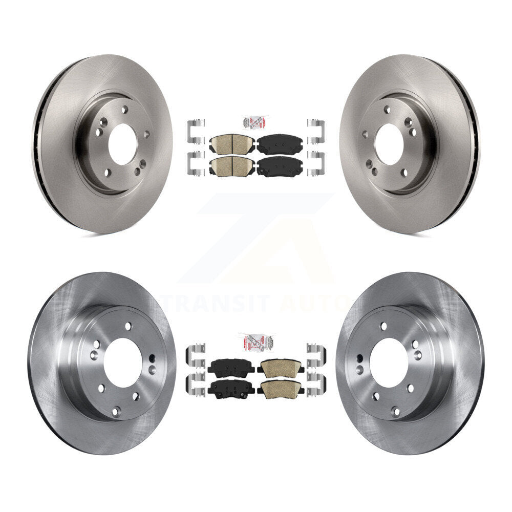 Disc Rotors and Ceramic Brake Pads Kit-K8A-103132 - Kit.bestparts.ca