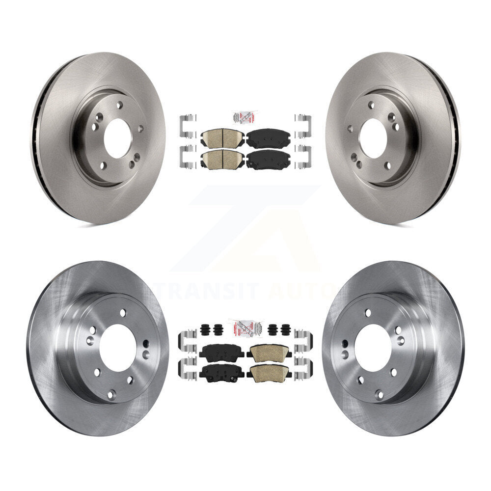Disc Rotors and Ceramic Brake Pads Kit-K8A-103133 - Kit.bestparts.ca