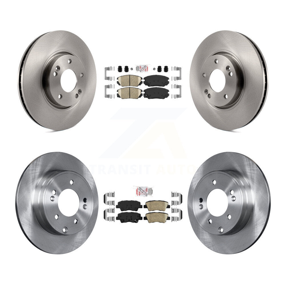 Disc Rotors and Ceramic Brake Pads Kit-K8A-103134 - Kit.bestparts.ca