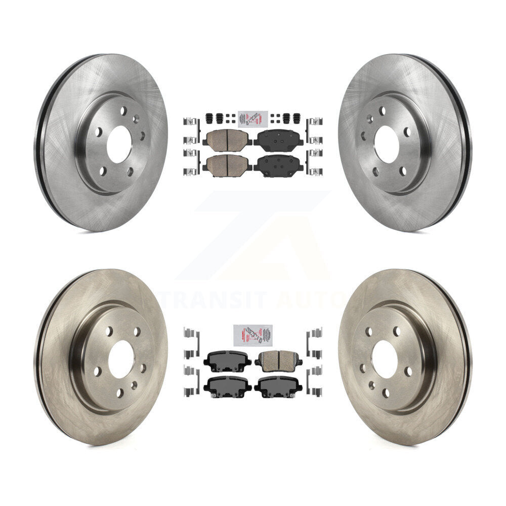 Disc Rotors and Ceramic Brake Pads Kit-K8A-103141 - Kit.bestparts.ca