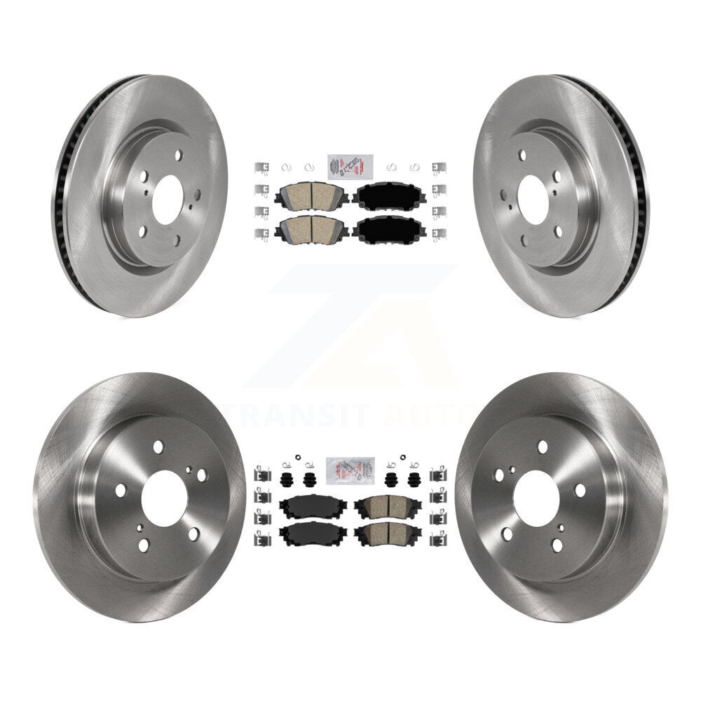Disc Rotors and Ceramic Brake Pads Kit-K8A-103162 - Kit.bestparts.ca