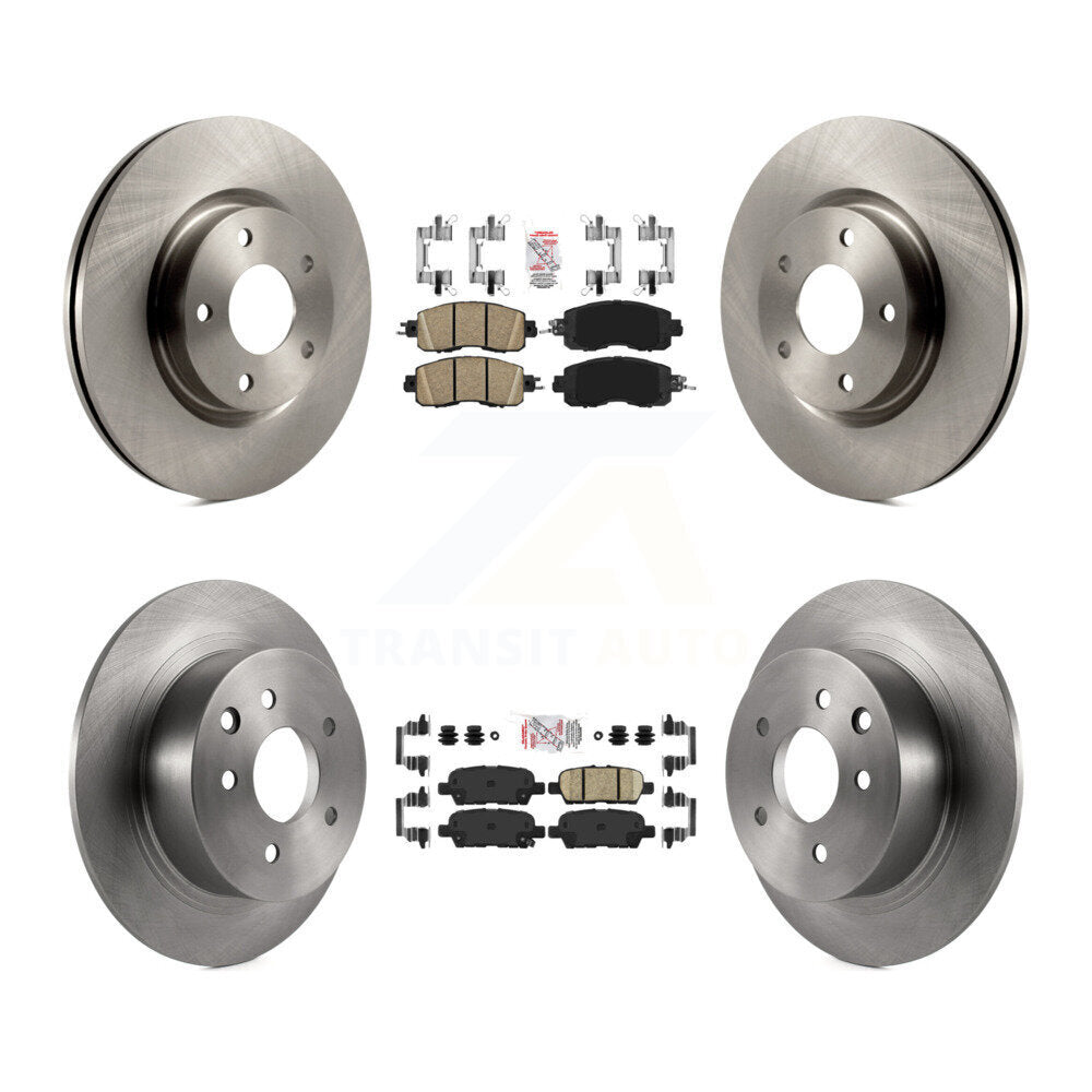 Disc Rotors and Ceramic Brake Pads Kit-K8A-103203 - Kit.bestparts.ca