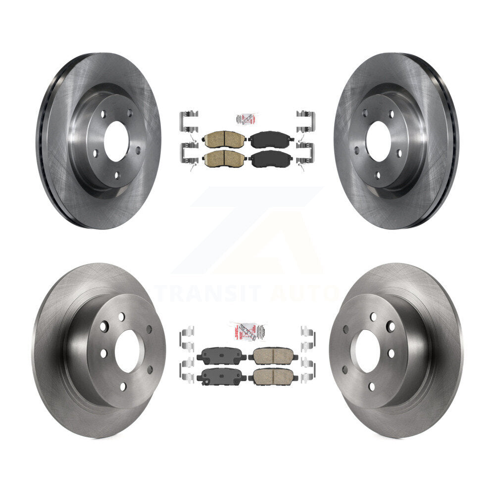 Disc Rotors and Ceramic Brake Pads Kit-K8A-103204 - Kit.bestparts.ca