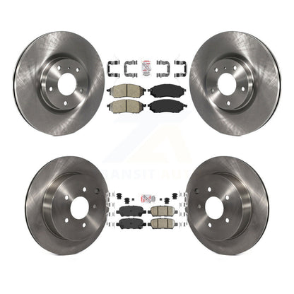 Disc Rotors and Semi-Metallic (Front) & Ceramic (Rear) Brake Pads Kit-K8A-103217 - Kit.bestparts.ca