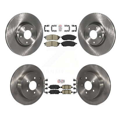 Disc Rotors and Semi-Metallic (Front) & Ceramic (Rear) Brake Pads Kit-K8A-103218 - Kit.bestparts.ca