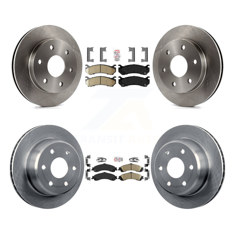 Disc Rotors and Ceramic Brake Pads Kit-K8A-103236 - Kit.bestparts.ca