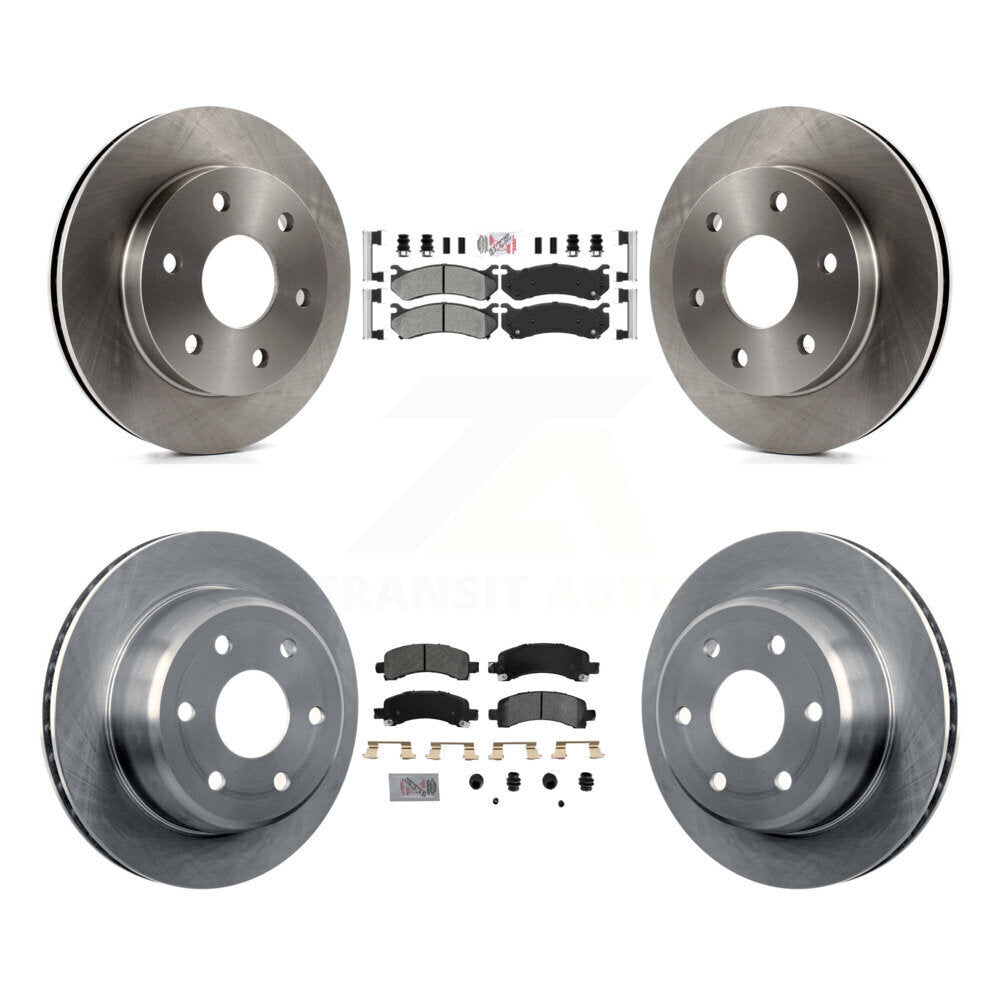 disc rotors and semi metallic brake pads-k8a-103238 - Kit.bestparts.ca