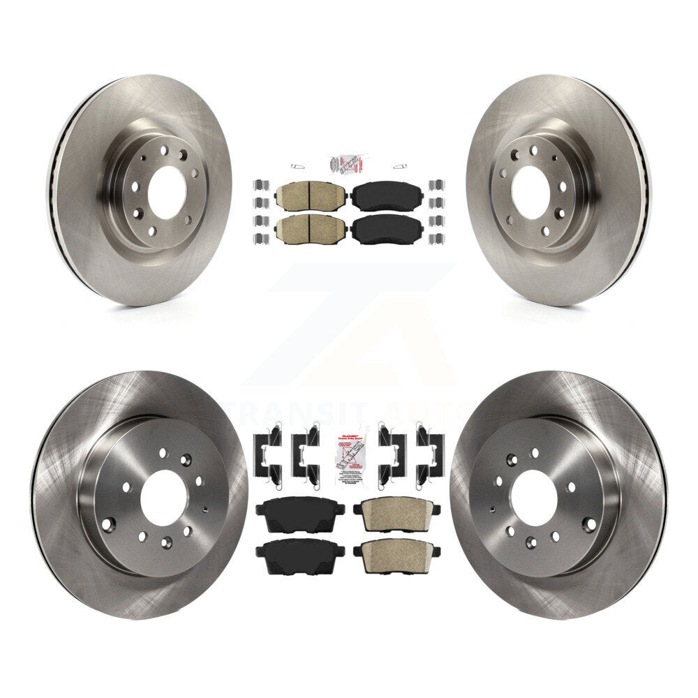 Disc Rotors and Ceramic Brake Pads Kit-K8A-103260 - Kit.bestparts.ca
