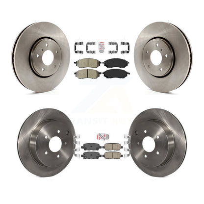 Disc Rotors and Semi-Metallic (Front) & Ceramic (Rear) Brake Pads Kit-K8A-103269 - Kit.bestparts.ca