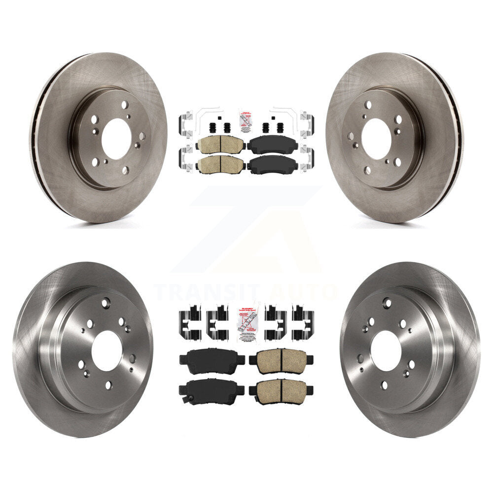 Disc Rotors and Ceramic Brake Pads Kit-K8A-103281 - Kit.bestparts.ca