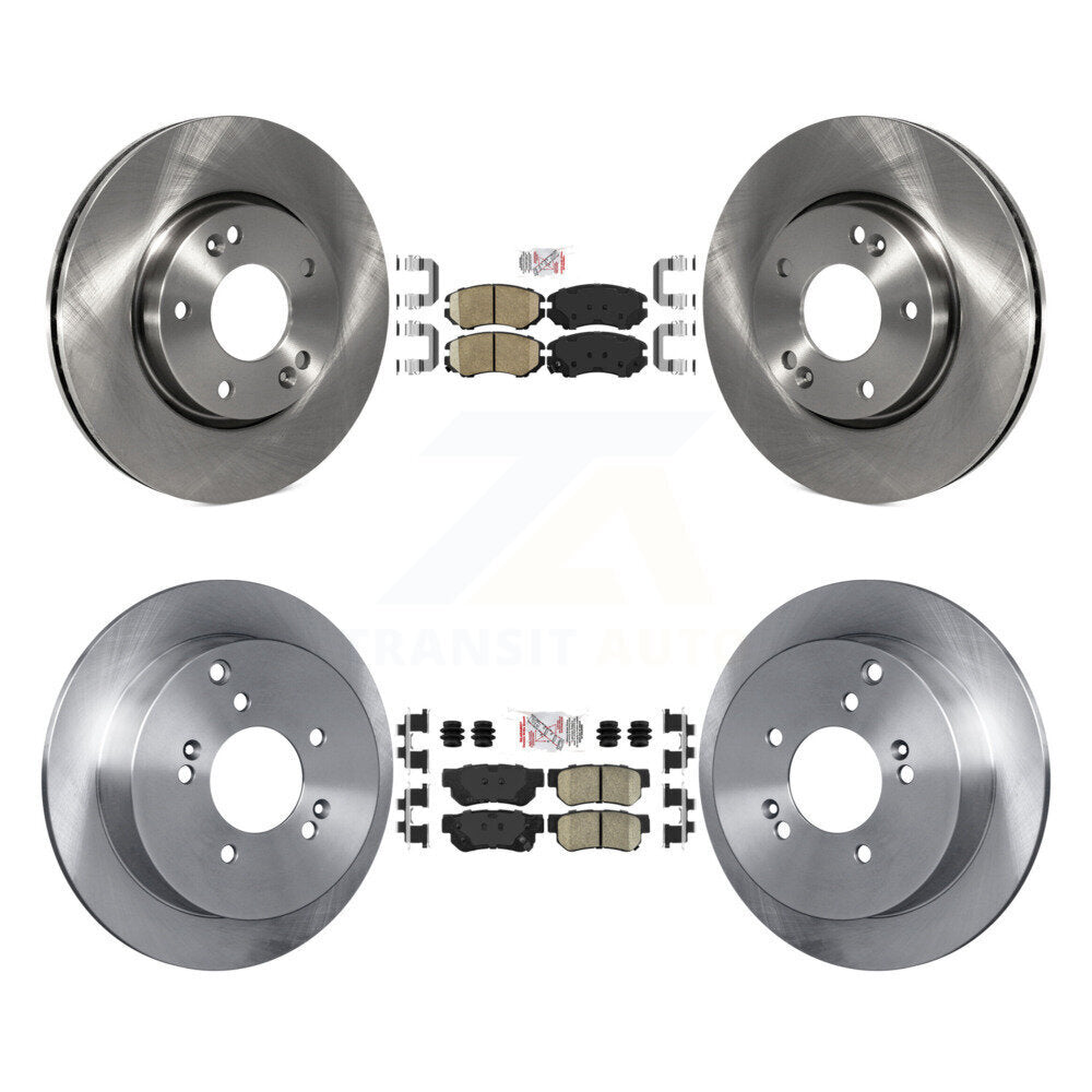 Disc Rotors and Ceramic Brake Pads Kit-K8A-103293 - Kit.bestparts.ca