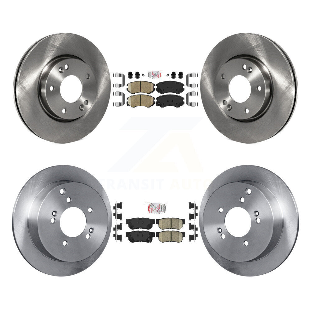 Disc Rotors and Ceramic Brake Pads Kit-K8A-103296 - Kit.bestparts.ca