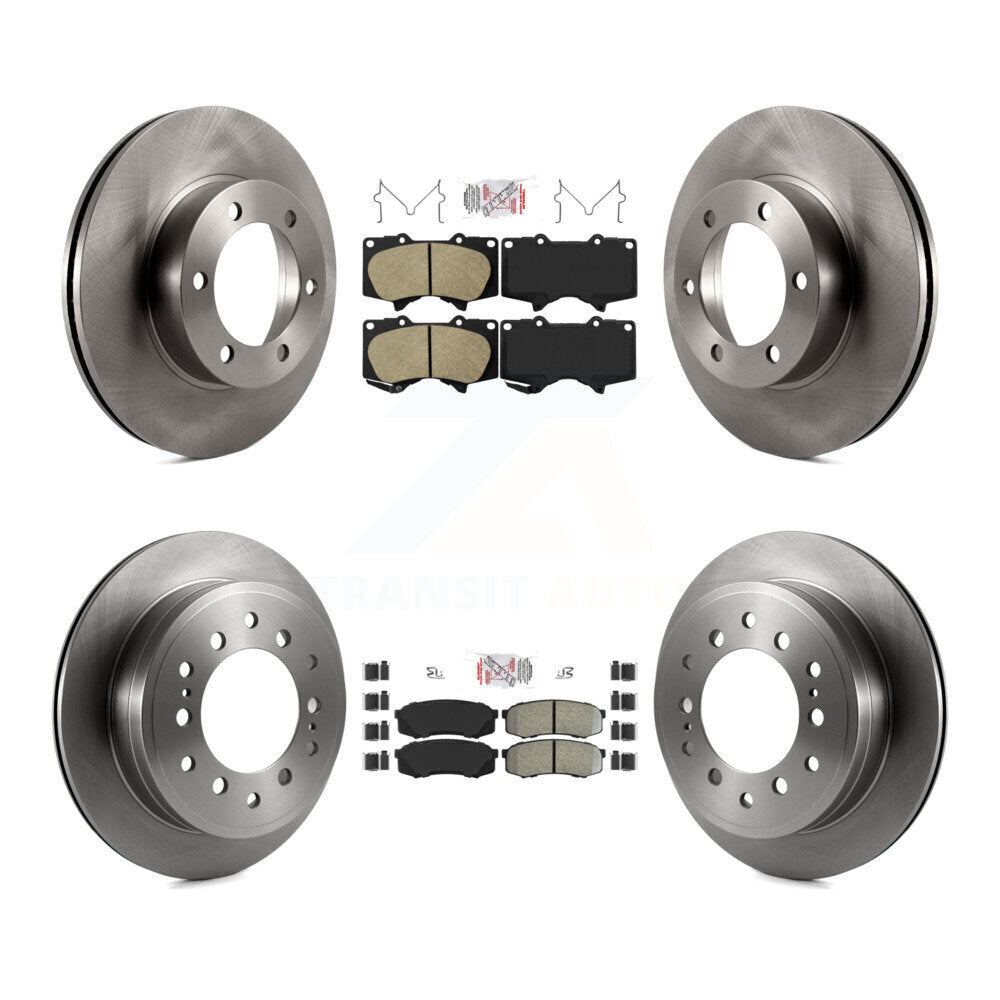 Disc Rotors and Ceramic (Front) & Semi-Metallic (Rear) Brake Pads Kit-K8A-103303 - Kit.bestparts.ca Kit.bestparts.ca