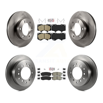 Disc Rotors and Ceramic (Front) & Semi-Metallic (Rear) Brake Pads Kit-K8A-103303 - Kit.bestparts.ca